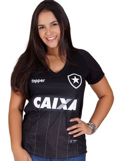 camisa botafogo feminina preta