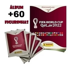 álbum copa do mundo 60 figurinhas