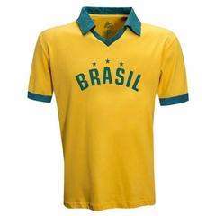 Camisa Brasil Retrô Estrelas