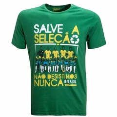 camisa brasil salve a seleção