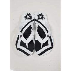 chinelo botafogo branco