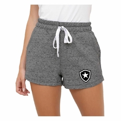 short botafogo feminino cinza