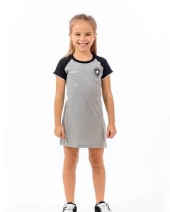 vestido infantil botafogo