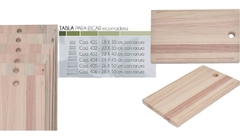 Tabla Picar Nº 3 22x40 Gruesa Maderas Ferpa - comprar online