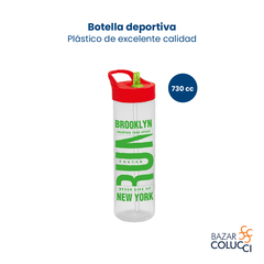 Botella deportiva plástico New York 730cc Herevin - comprar online