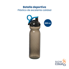 Botella deportiva plástico 680cc Herevin - Bazar Colucci