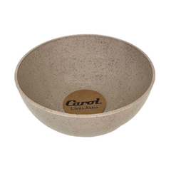 Bowl Plástico Cereales Ensalada Carol Areia Beige 26 Cm