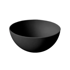 Bowl Plástico Cereales Ensaladas Negro Carol Fusion 23 Cm X6 - comprar online