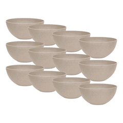 Compotera 11 Cm Plastico Areia Carol Color Beige X12