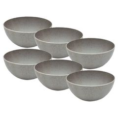 Compotera 11 Cm Plastico Areia Carol Color Gris X6