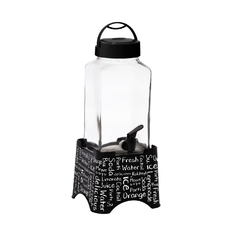 Dispenser de jugo cuadrado Fresh Water 3 litros