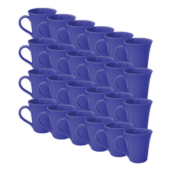 Jarro Mug Cónico Azul Cerámica Walplo X24