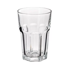 Pack x6 vaso Facetado 400 ml vidrio Durax en internet