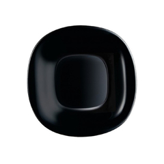 SALE - Plato hondo Sweet negro de vidrio Luminarc