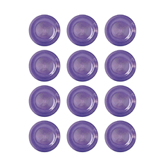 Plato Postre Trendy Violeta x12 Rigolleau - comprar online