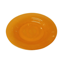 Plato Postre Trendy Naranja x12 Rigolleau