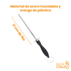 Set De Cuchillo Con Afilador En Caja Para Regalo - Bazar Colucci