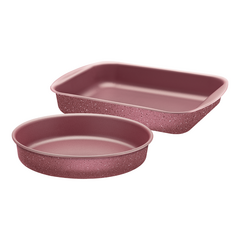 Set X2 Asaderas De Teflón Rosa Tramontina - comprar online