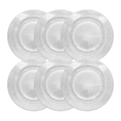 Set X6 Plato Playo Firenze Vidrio Durax - comprar online