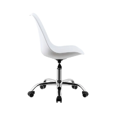 Silla Tulip Oficina Blanca - Bazar Colucci