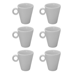 Taza café y medio porcelana cónica Verbano x6 en internet