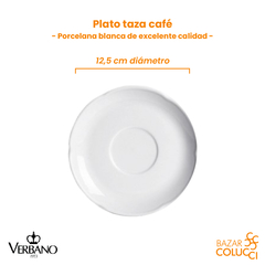 Set X6 Taza Café c/ Plato, Línea Távola - Verbano en internet