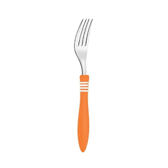 SALE - X2 tenedor Cor y Cor naranja Tramontina