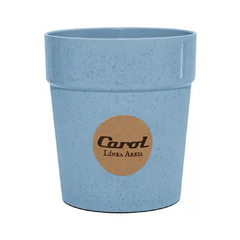 Vaso Plástico Color Azul 420 Ml Carol Areia X6 en internet