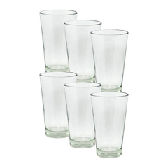 Vaso Long Drink trago largo vidrio Durax x6