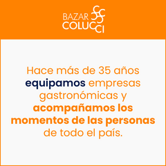 Espolvoreador acero con tapa removible Carol - Bazar Colucci