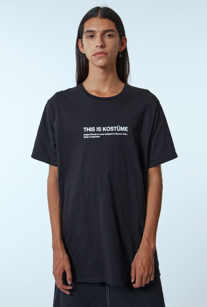 LISTER REMERA NEGRA Buy in KOSTUME