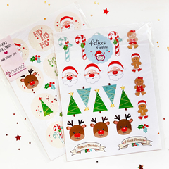 Stickers ¨Mix de Navidad¨ (x 34 stickers)