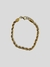 PULSERA ACERO X2 GOLD TH