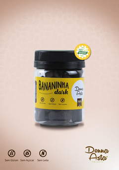 Bananinha Dark, Sem Glúten, Sem Lactose, Sem Adição de Açúcar, Vegano - comprar online