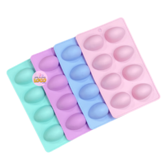 Molde silicona huevos x8 - comprar online