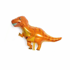 Globo mini dino T-Rex naranja