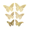 Mariposas doradas x6