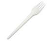 Tenedores plasticos blancos x20