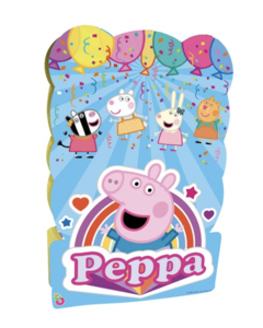 Piñata carton Peppa Pig