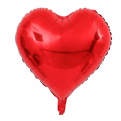 Globo corazón rojo 18'