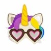 Antifaz unicornio arcoiris x10 - comprar online
