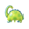 Globo mini dino verde cuello largo 35cm