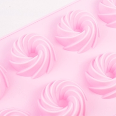 Molde 8 cupcakes espirales o mini bundt cake - comprar online