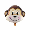 Globo cabeza de mono 35cm