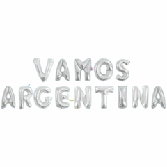 Frase globo Vamos Argentina