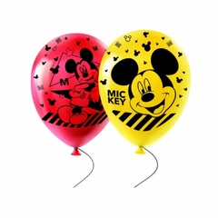 Globos latex Mickey x6