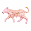 Globo leopardo rosa