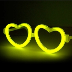 Anteojos neon Corazones x5 - comprar online