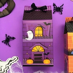 Cajitas Halloween violeta - comprar online