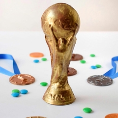 Set placa copa mundial y medallas - comprar online